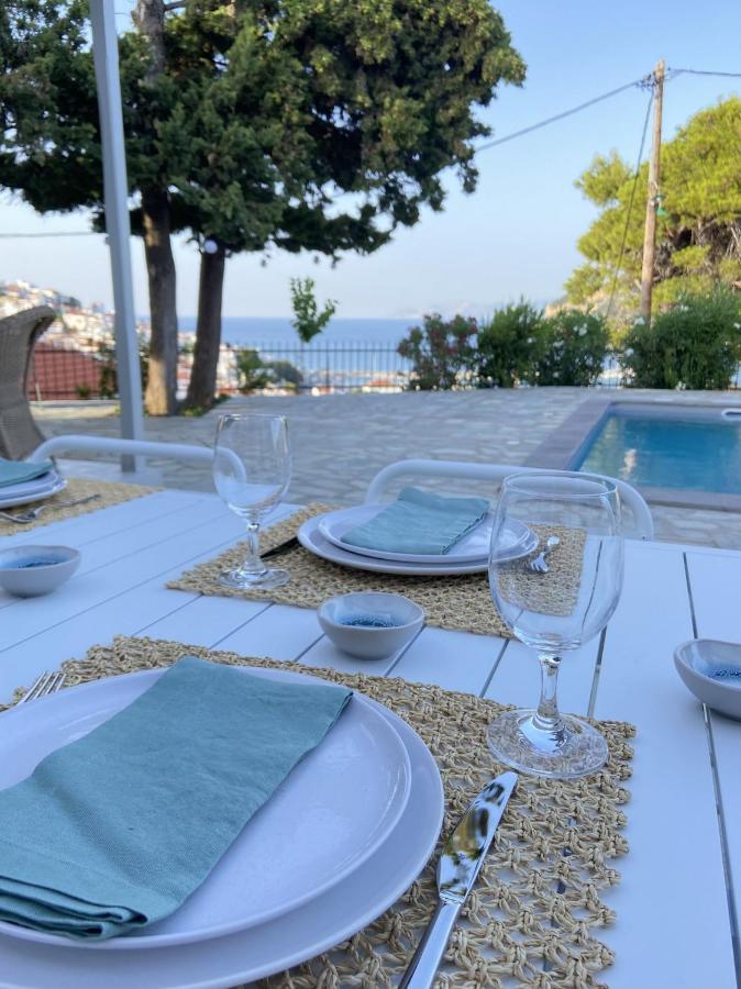 Villa Icelle Skopelos Town Sea View Swimming Pool Экстерьер фото